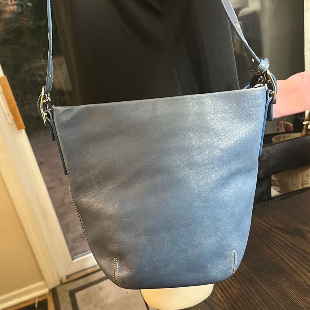 Vintage Coach 9186 Legacy Soho Bucket Leather Shoulder Bag